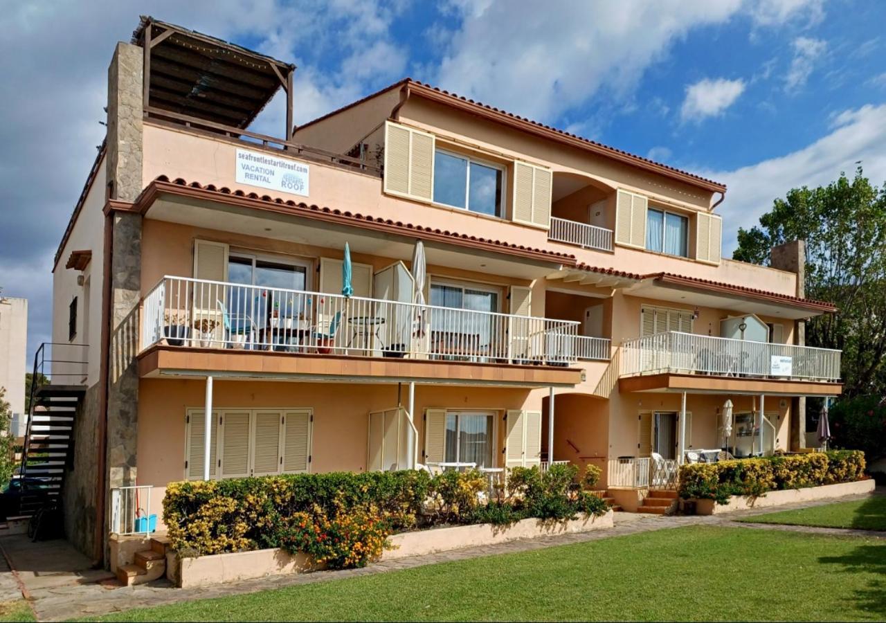 Seafront L'Estartit Roof Apartment Bagian luar foto